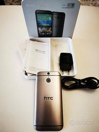 HTC One M8 16 GB grey scatola originale 