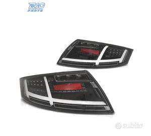FANALI AUDI TT 06-13 NERI LED DINAMICI