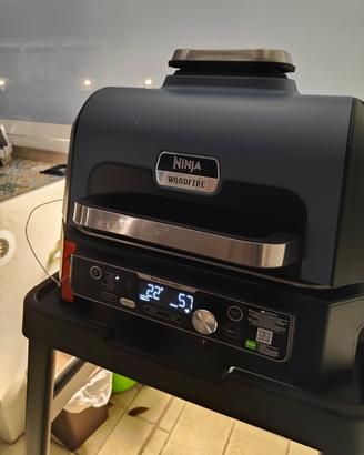 Ninja Woodfire Pro Connect XL Barbecue Elettrico

