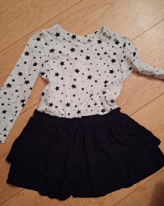 vestitini Benetton 3-4 anni 