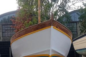 Barca lancia legno 6 metri