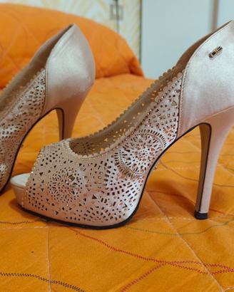 Sandali gioiello open toe