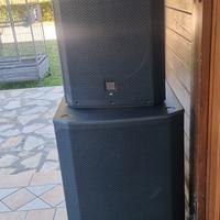 impianto audio sub e casse Electro Voice 