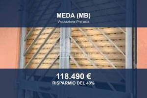 Immobile in asta di 104 m² con box auto a Meda