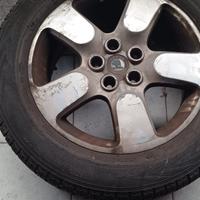 pneumatici invernali con cerchi  lega skoda kodiak