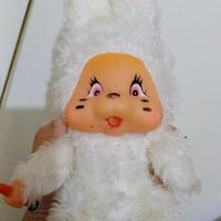 Monchhichi Ceppi Ratti Vintage – coniglio bianco 