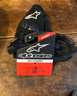Guanti Moto Alpinestars SP-X 3-TagliaM nuovi