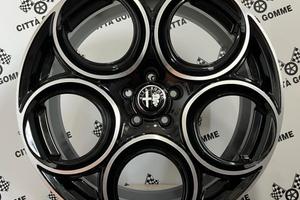 4 CERCHI IN LEGA ALFA ROMEO STELVIO DA 20 NUOVI