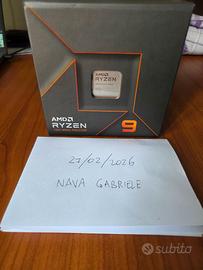 AMD Ryzen 9 7900X - NUOVO SIGILLATO - Socket AM5