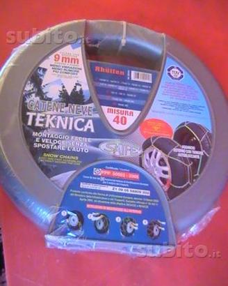 Catene da neve Rhutten Teknica misura 40
