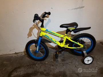 Bici bimbo bimba ruote 14” 3-5 anni