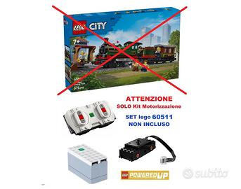 LEGO Kit Motor. Powered Up Treno 60511 LEGGERE BEN