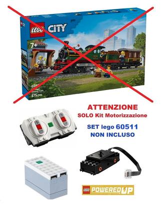 LEGO Kit Motor. Powered Up Treno 60511 LEGGERE BEN