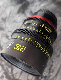 Ottica 50 mm Cinema Meike Full frame t2.1 EF canon
