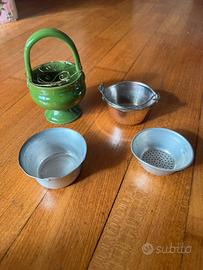 Set padellini e pentolini piccoli