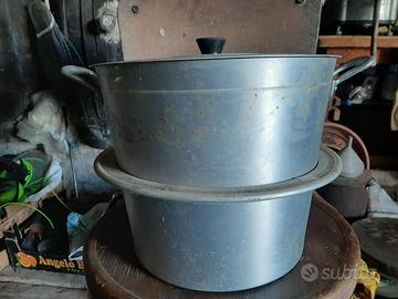 PENTOLA IN ALLUMINIO DIAMETRO 25-30 ALTEZZA 27