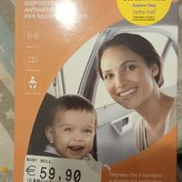Dispositivo antiabbandono seggiolino auto