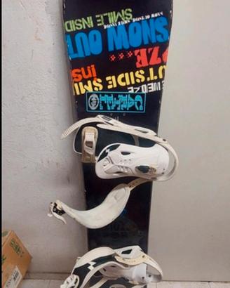 Snowboard Wed'ze + Attacchi per Scarponi
