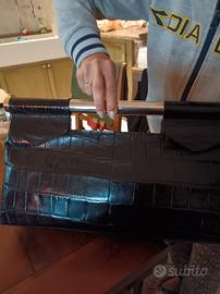 borsa in coccodrillo anni 50