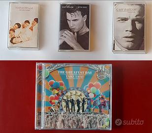 TAKE THAT: 3 musicassette + cofanetto 2 CD