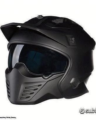 BAYARD Casco Jet Hybrid Draco - Nero -