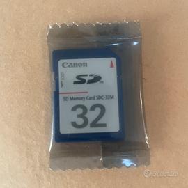 Scheda Memoria Canon SD SDC-32M 32 mb