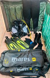 ATTREZZATURA SUB COMPLETA