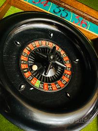 Roulette confezione Mogano e Arg/800