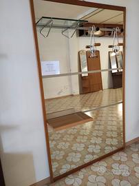 Pannello appendiabiti vetro