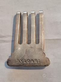 Fermasoldi in argento Bulgari