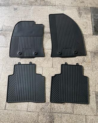 Tappetini originali ford fiesta in gomma