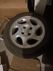 Gomme termiche e cerhi in lega da 15"