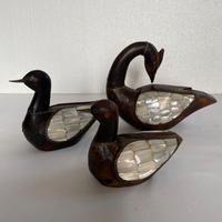 PAPERE VINTAGE '60/'70 LEGNO-MADREPERLA-COLLEZIONE