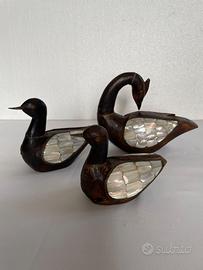 PAPERE VINTAGE '60/'70 LEGNO-MADREPERLA-COLLEZIONE