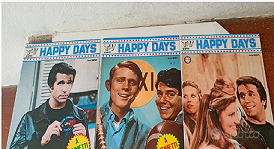 HAPPY DAYS A FUMETTI n.1-2 e 3 CON POSTER 1979