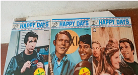 HAPPY DAYS A FUMETTI n.1-2 e 3 CON POSTER 1979