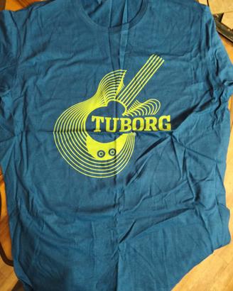 Bar maglietta t-shirt birra Tuborg Carlsberg