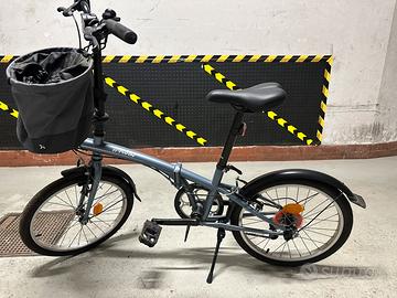 Bicicletta pieghevole B'Twin Fold 120
