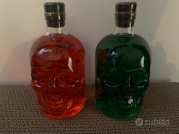 Bottiglie teschio