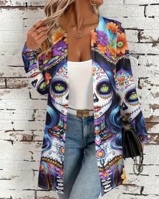 Giacca Donna Teschio Messicano