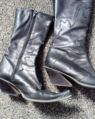 Stivali vintage donna Texas - da cowboy