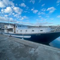 Barca da lavoro in legno 18 mt