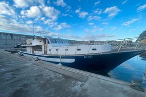 Barca da lavoro in legno 18 mt