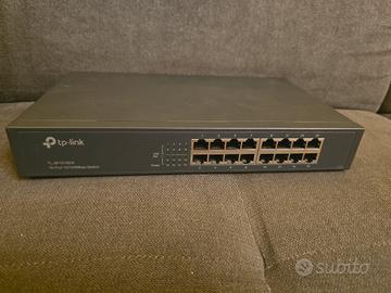 Switch TP-Link 16 Porte TL-SF1016DS – 10/100 Mbps 