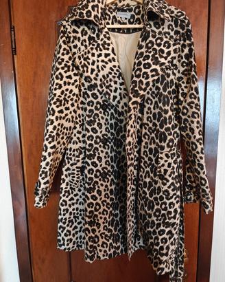 Soprabito impermeabile Leopardato 