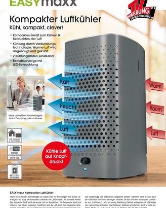 Easy Maxx refrigerante ad aria compatto 