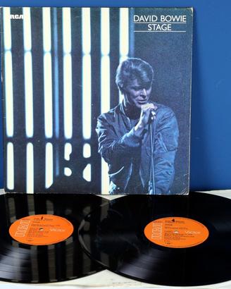 David Bowie STAGE (Live) 2 LP Vinile 1978 RaRo