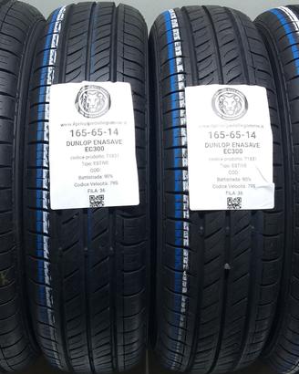 4 GOMME 165 65 14 DUNLOP A71831