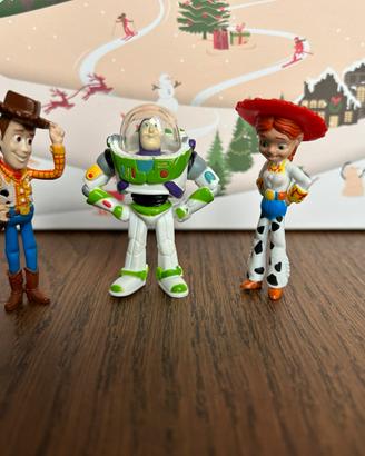 Tre personaggi Disney Toy Story