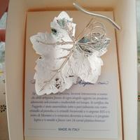 8 bomboniere foglia di vite